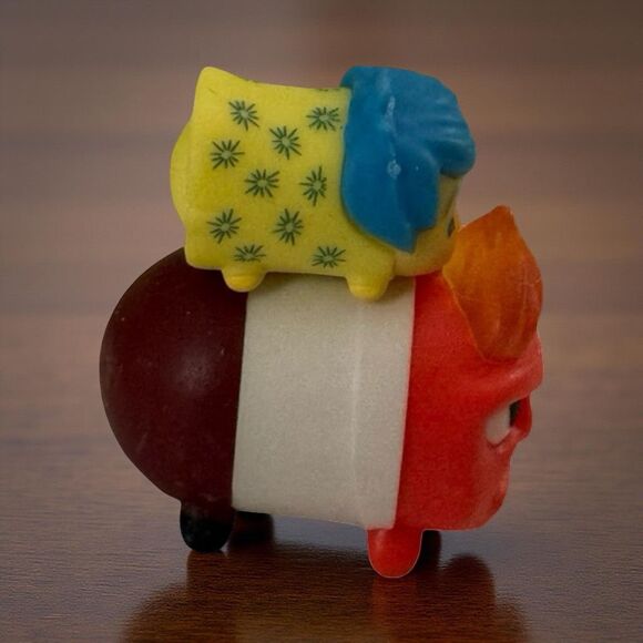 Disney Tsum Tsum Inside Out Anger & Joy Stackable Figure Small & Mini A14 - Picture 2 of 5
